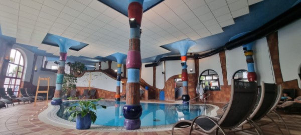 inside a spa 